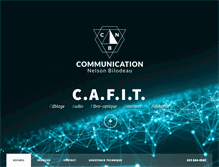 Tablet Screenshot of nelsonbilodeau.com